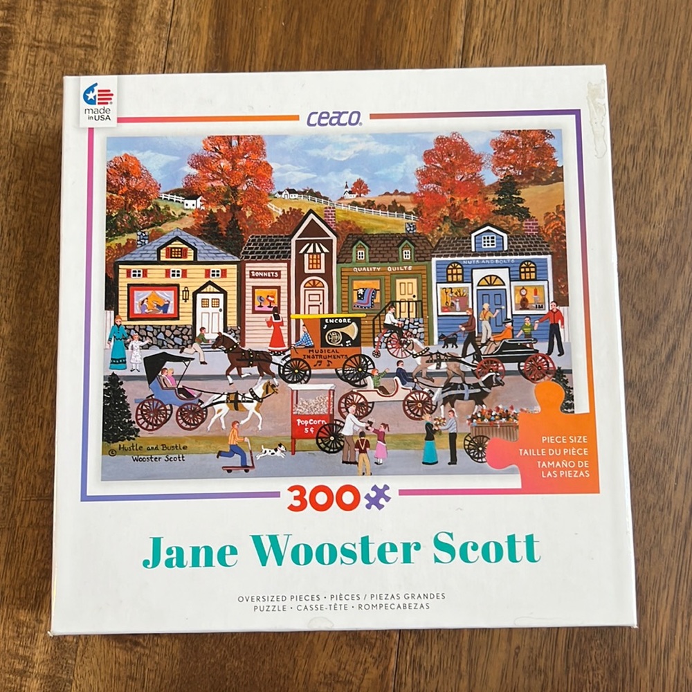 Ceaco brand puzzle 300 piece Jane Wooster Scott